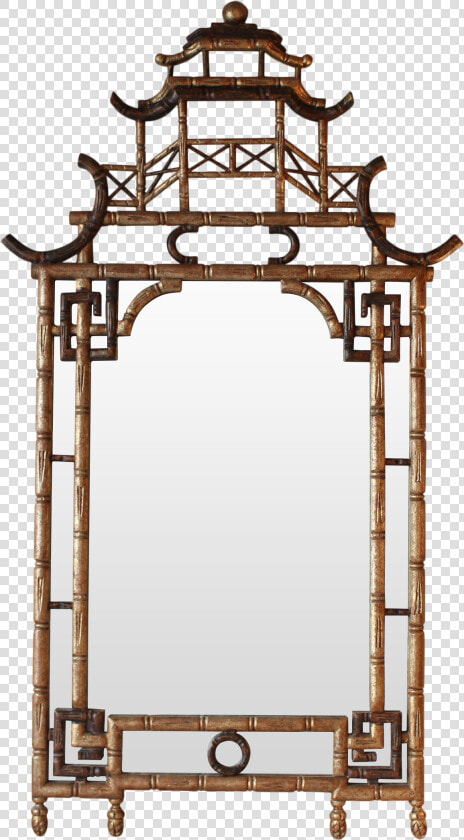 Chinoiserie Mirror   Mirror  HD Png DownloadTransparent PNG