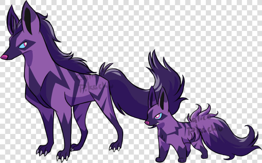  charmander  poochyena  mightyena  rockruff  lycanroc   Cartoon  HD Png DownloadTransparent PNG