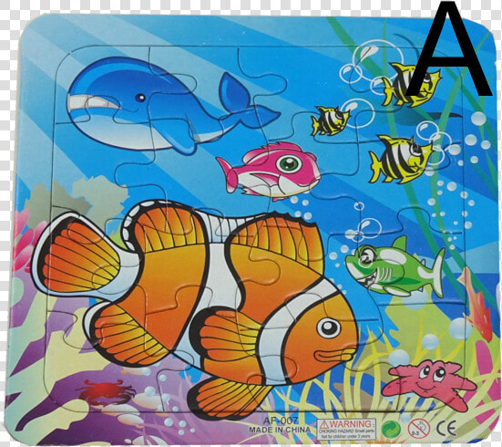 16 Piece Jigsaw Nemo   Kids Puzzles Transparent Png  Png DownloadTransparent PNG