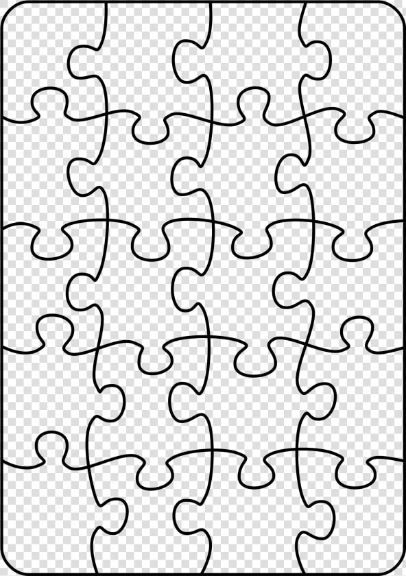 Transparent Puzzle Piece Clipart   Puzzle 20 Pieces Png  Png DownloadTransparent PNG