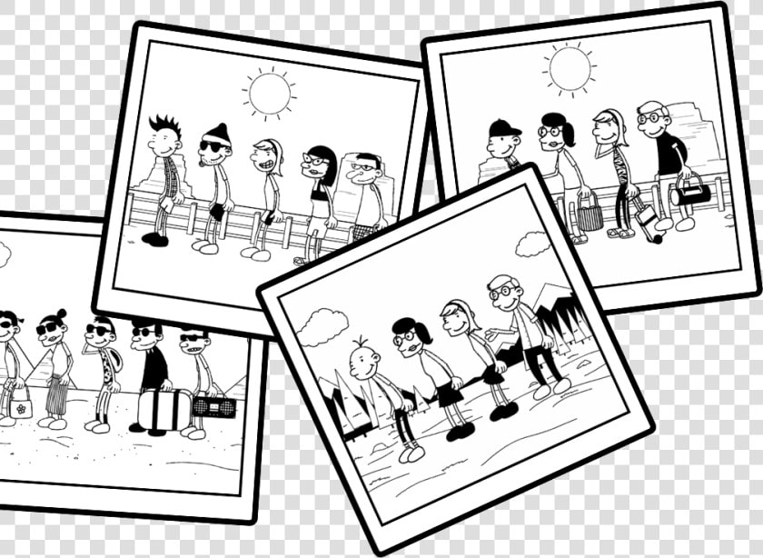 Diary Of A Wimpy Kid The Long Haul   Cartoon  HD Png DownloadTransparent PNG