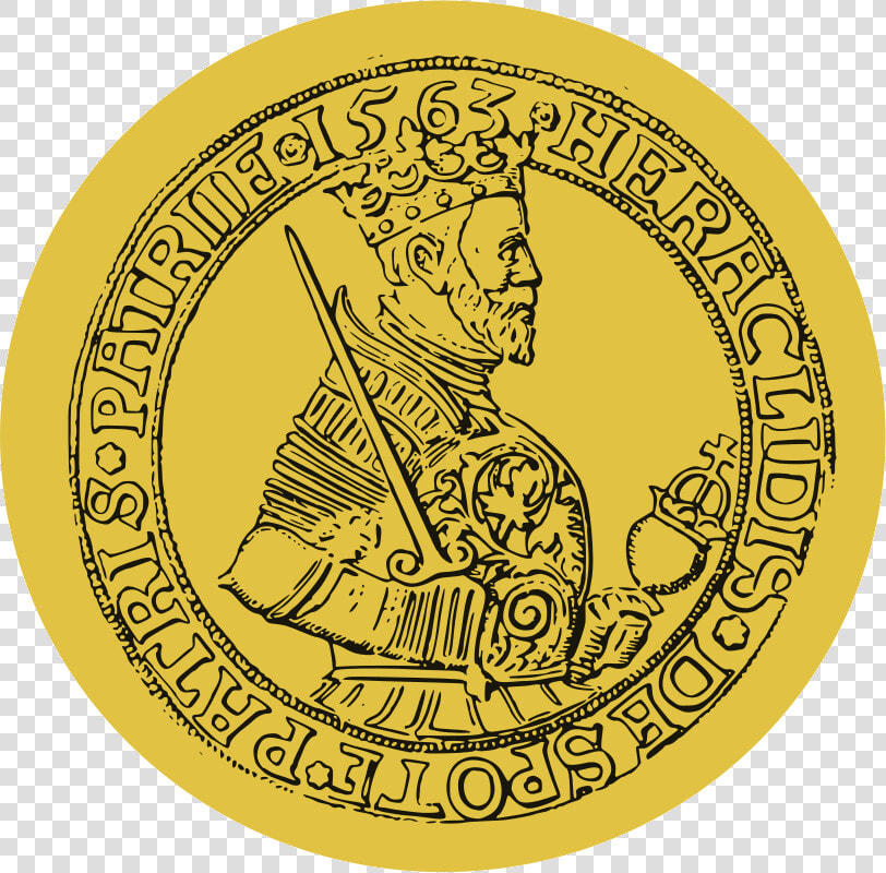 Heraclid Despot  Effigy On Thaler  1563   Circle  HD Png DownloadTransparent PNG