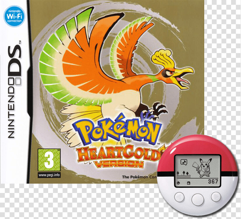 Heartgold Version With Pokewalker  pwned    Pokemon Heartgold Game Cover  HD Png DownloadTransparent PNG