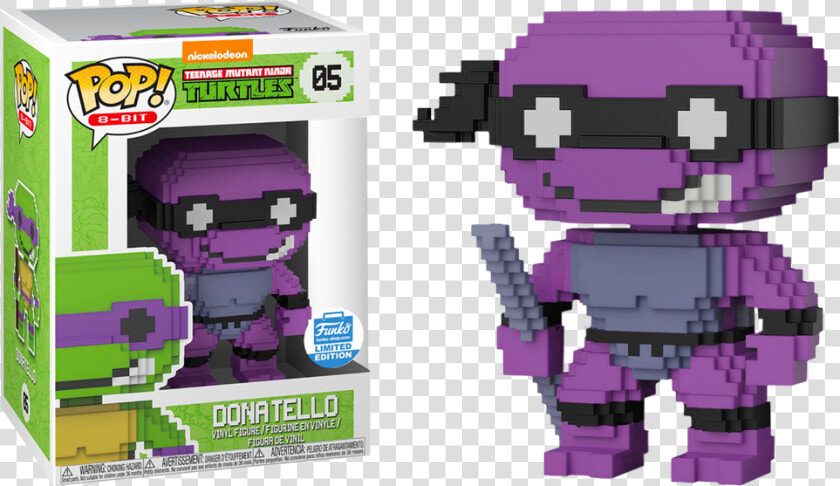 Teenage Mutant Ninja Turtles   Funko Pop Tmnt 8 Bit  HD Png DownloadTransparent PNG