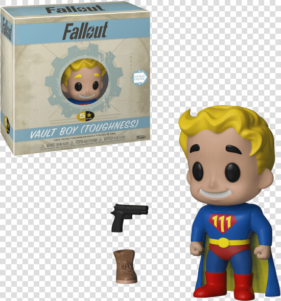 Fallout Figure Vault Boy Toughness Funko 5 Star   Fallout 4 Luck Vault Boy  HD Png DownloadTransparent PNG