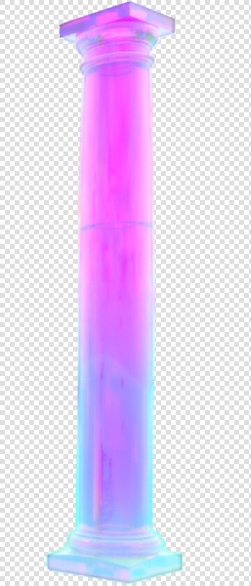  translucent  column  aesthetic  seapunk  vaporwave   Column  HD Png DownloadTransparent PNG