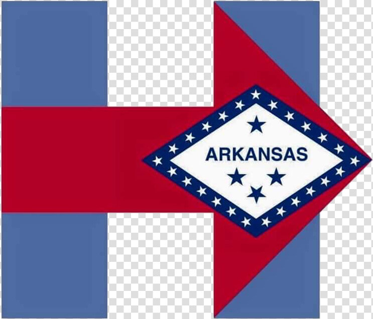 Hillary For Arkansas   Confederate Flag Vs Arkansas Flag  HD Png DownloadTransparent PNG