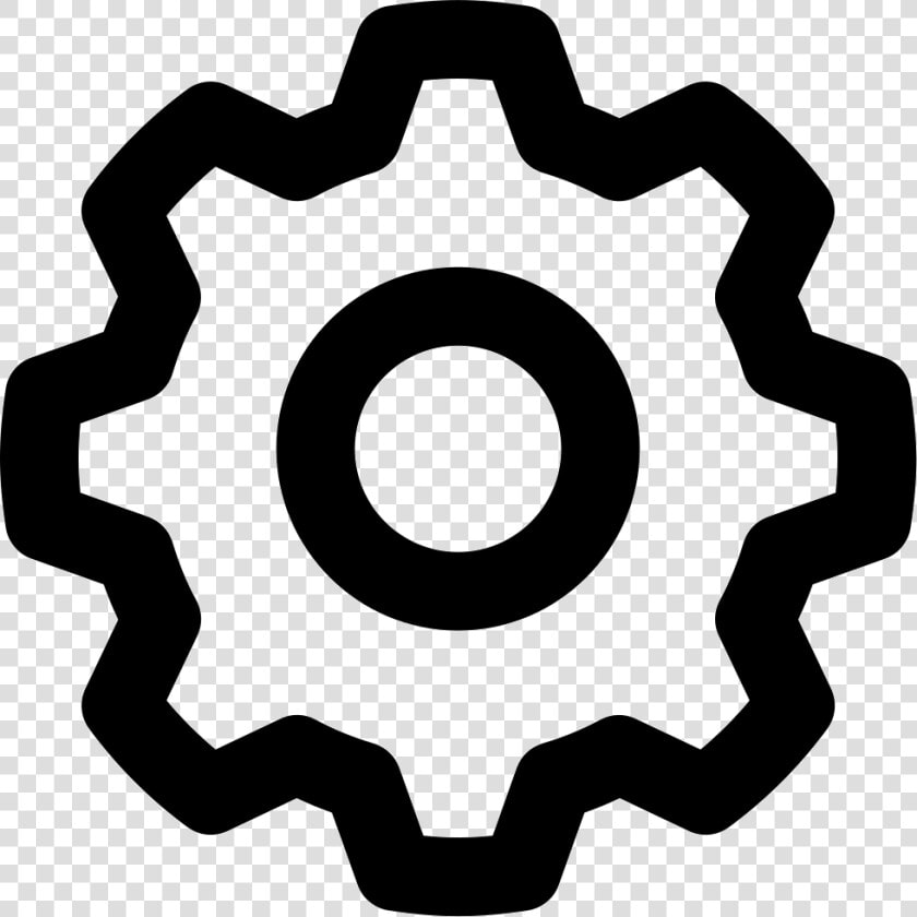 Settings Cog   Gear Optimization Icon  HD Png DownloadTransparent PNG