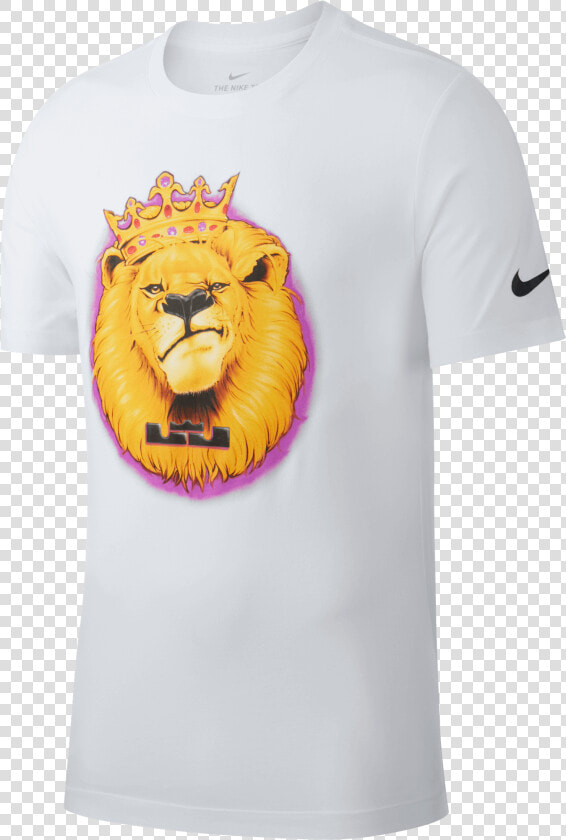 Nike Lebron James Airbrush Dry Tee   Lebron James T Shirt Nike 2019  HD Png DownloadTransparent PNG