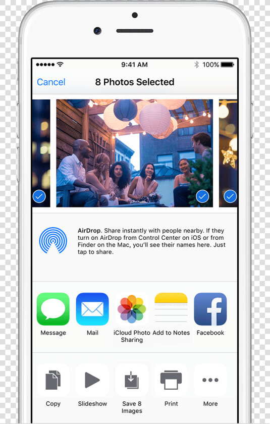 Airdrop Photos From Iphone To Iphone  HD Png DownloadTransparent PNG