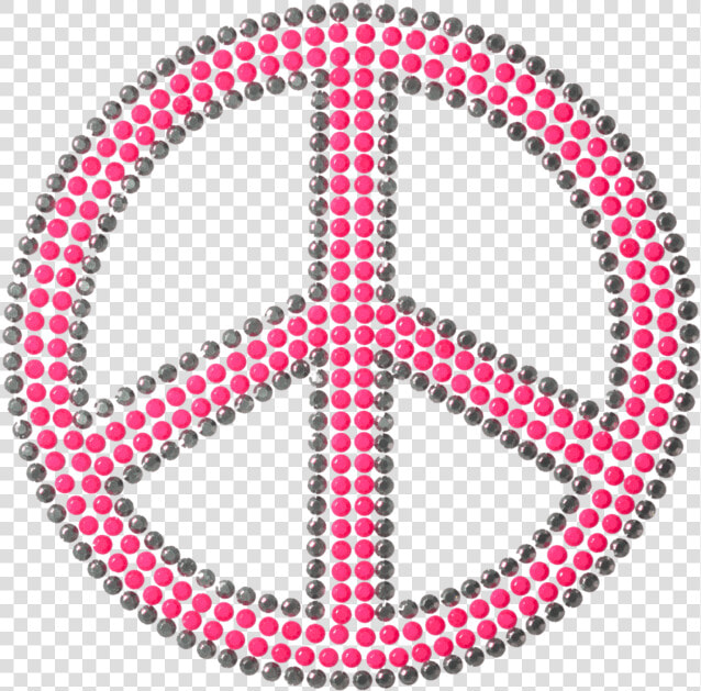 Peace Sign Neon Pink   Myanmar Elections  HD Png DownloadTransparent PNG