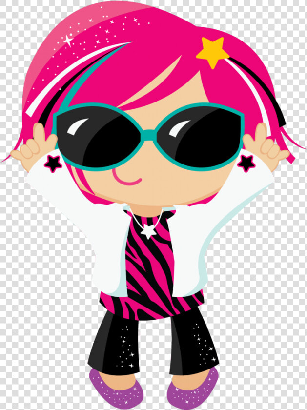 Minus Say Hello Children   Cute Rock Star Clip Art  HD Png DownloadTransparent PNG