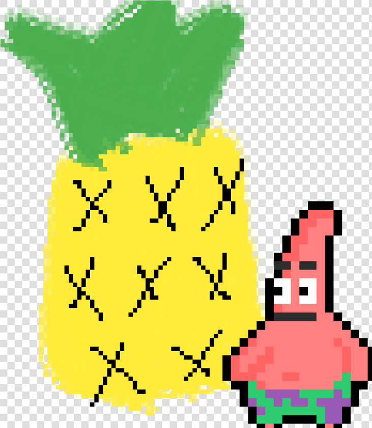 Pixel Art Pokemon Dracaufeu   Pixel Art Patrick Star  HD Png DownloadTransparent PNG