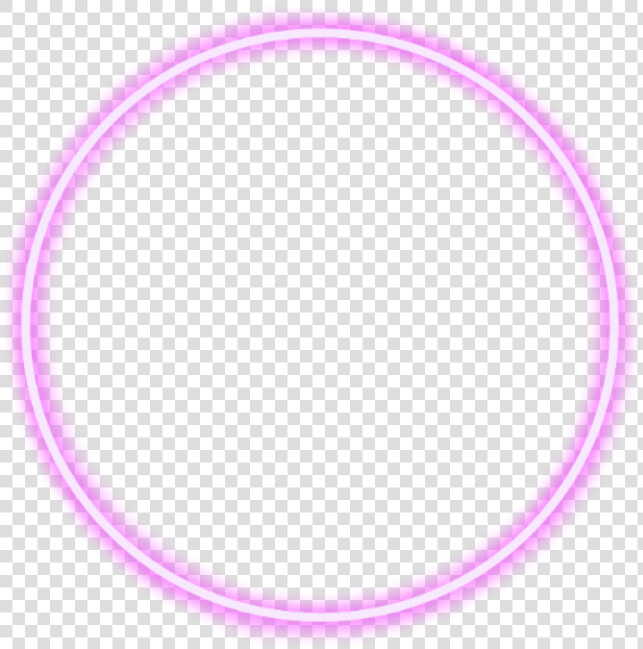  geometric  round  neon  border  frame  freetoedit   Circle  HD Png DownloadTransparent PNG