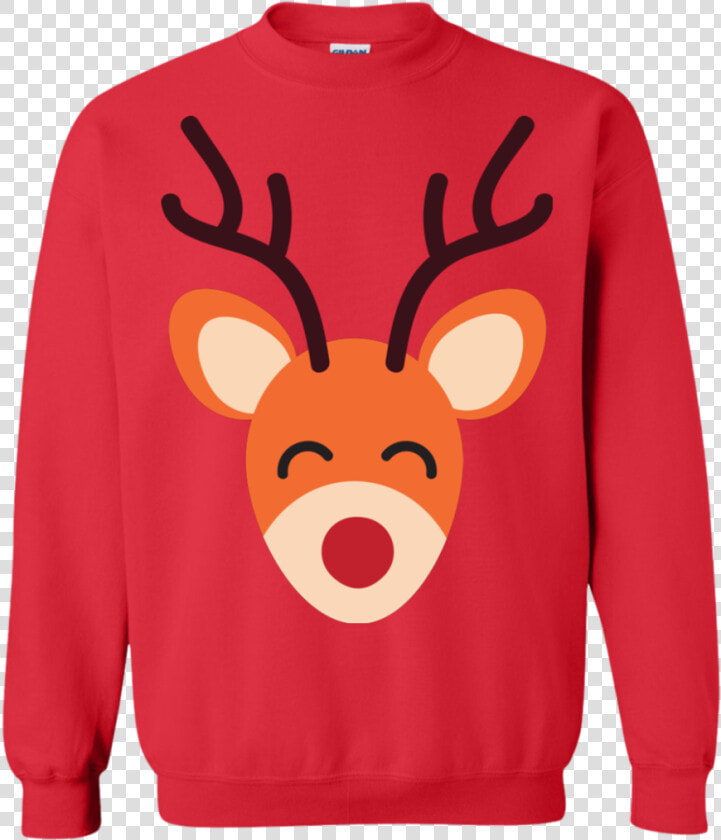 Adorable Big Reindeer Face Matching Family Christmas   Reindeer  HD Png DownloadTransparent PNG