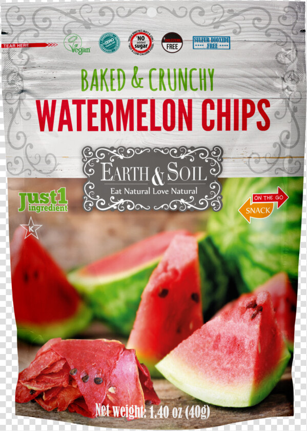 Nature S Wild Watermelon Chips   Earth And Soil Watermelon Chips  HD Png DownloadTransparent PNG