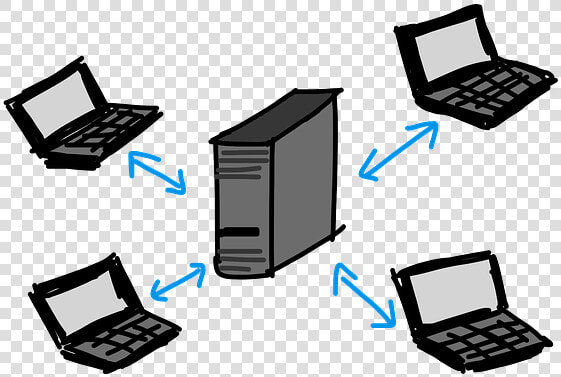 Client Server Network Hd  HD Png DownloadTransparent PNG