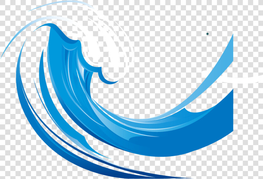 Wind Wave Euclidean Vector Clip Art   Blue Wave Png Vector  Transparent PngTransparent PNG