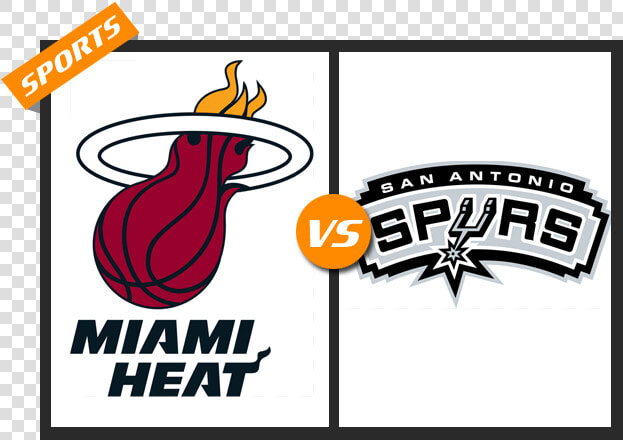 Miami Vs Spurs   Miami Heat 1988 Logo  HD Png DownloadTransparent PNG