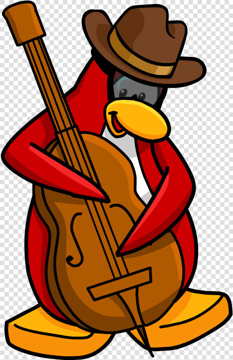 Transparent Upright Bass Clipart   Club Penguin Stompin Bob Png  Png DownloadTransparent PNG