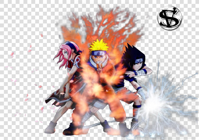 Naruto Sasuke Sakura Anime Manga Art Print Poster     Naruto Cover Photo Hd  HD Png DownloadTransparent PNG