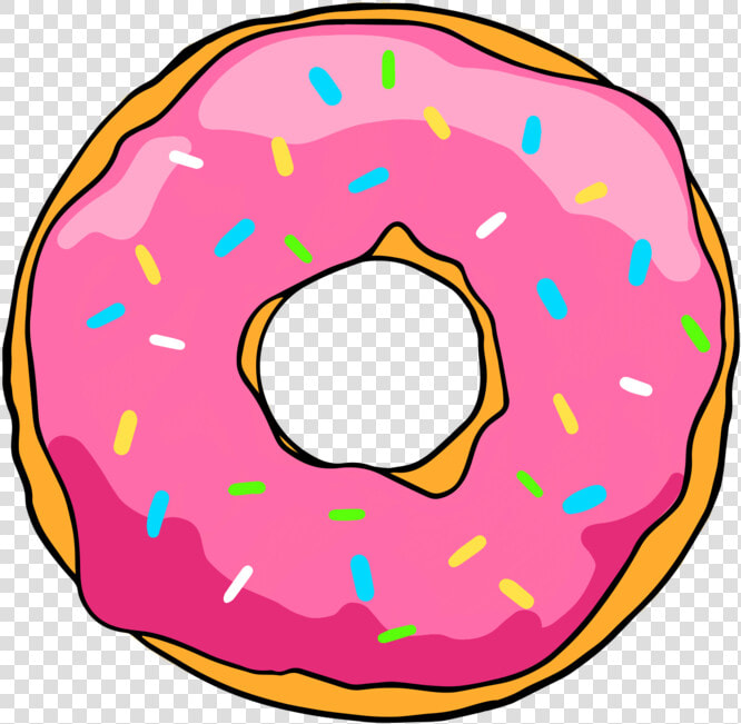 Donut Download Png Image   Simpsons Donut Png  Transparent PngTransparent PNG