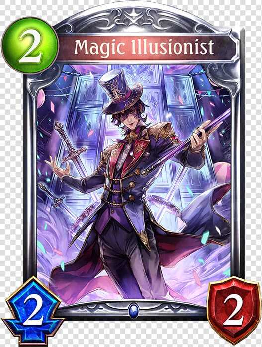 Unevolved Magic Illusionist Evolved Magic Illusionist   Extreme Carrot Shadowverse  HD Png DownloadTransparent PNG