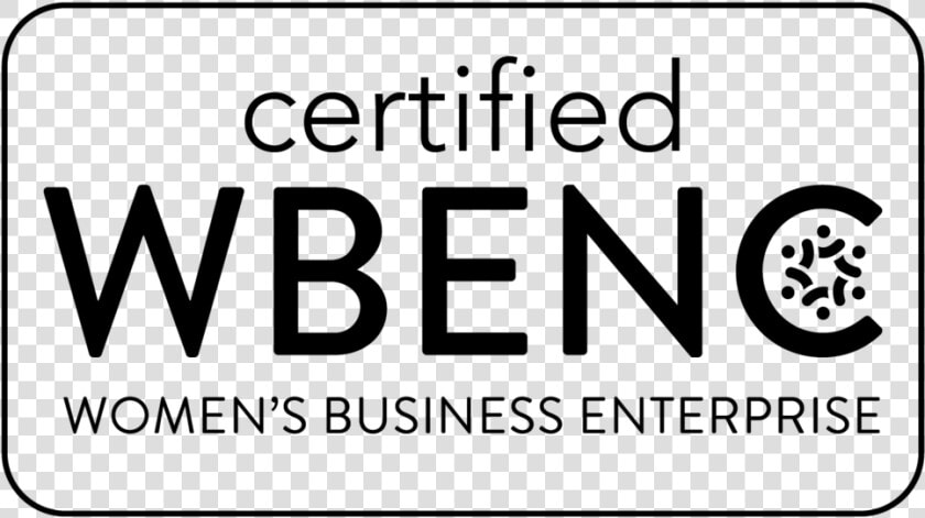 Wbe Seal Black   Certified Women  39 s Business Enterprise  HD Png DownloadTransparent PNG