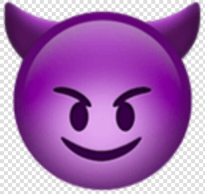 Purple Devil Emoji Png   Devil Emoji  Transparent PngTransparent PNG