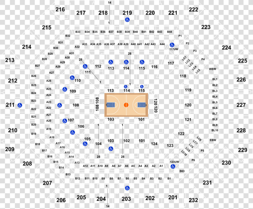 Arena Seating Chart Section 101 Row 5 Talking Stick  HD Png DownloadTransparent PNG