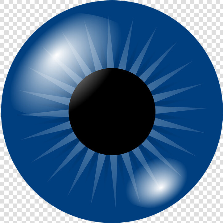 Dark Blue Eye Svg Clip Arts   Blue Eye Clip Art  HD Png DownloadTransparent PNG