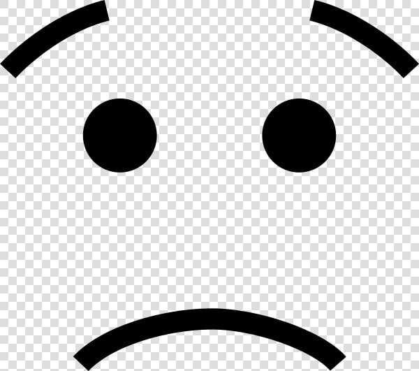 Frown Face Clipart Transparent   HD Png DownloadTransparent PNG