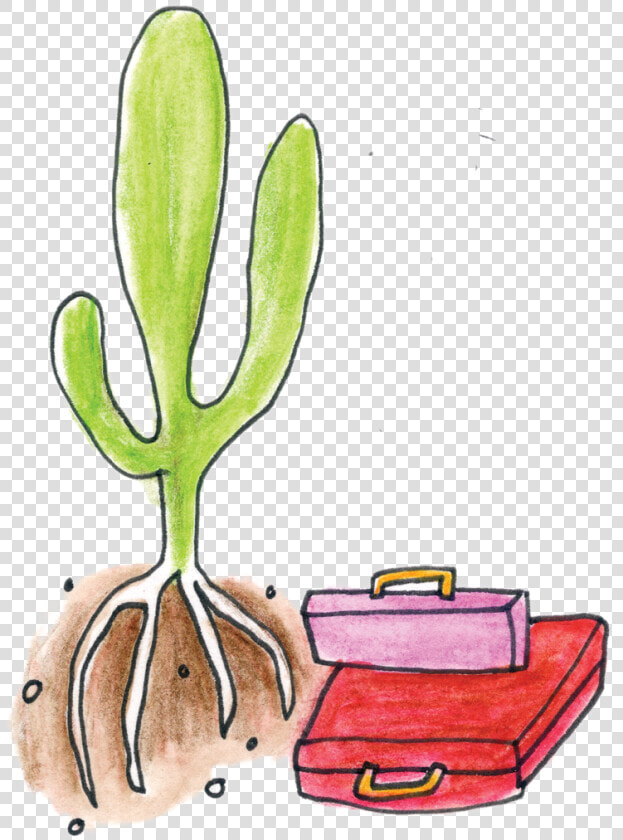 Seedling Baggage   Illustration  HD Png DownloadTransparent PNG