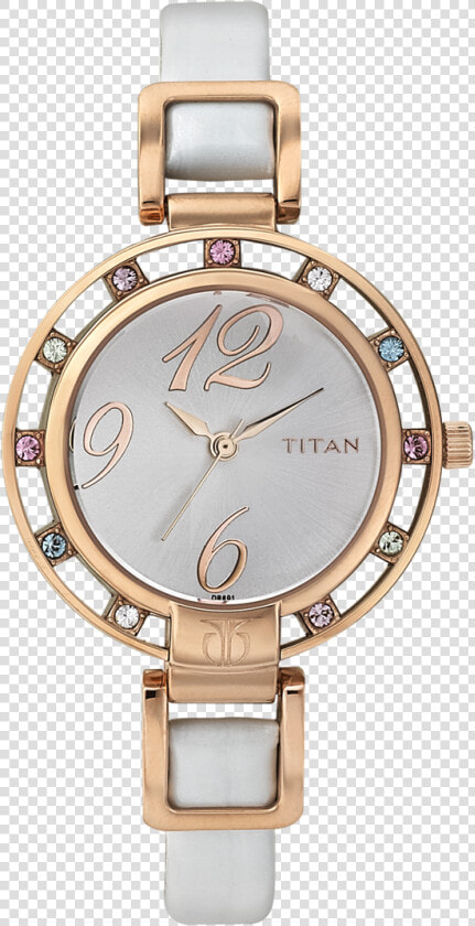 Titan Purple Women Regular Leather Watch Nf9924wl01j   Titan Nf9924wl01j  HD Png DownloadTransparent PNG