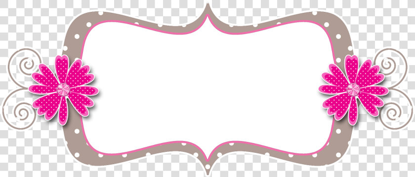 Curly Frame Polka Dot Pink Beige   Clip Art Frame Pink Png  Transparent PngTransparent PNG