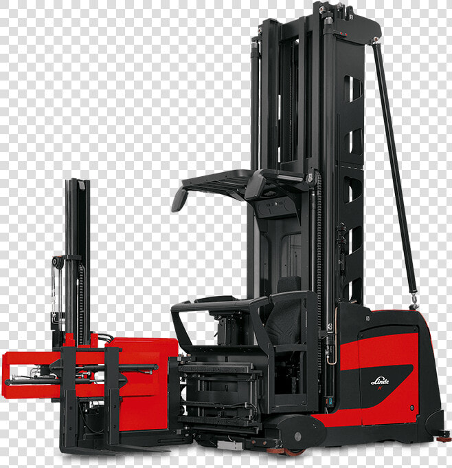 Linde K Series 5231 Man up Electric Turret Trucks   Vna  HD Png DownloadTransparent PNG