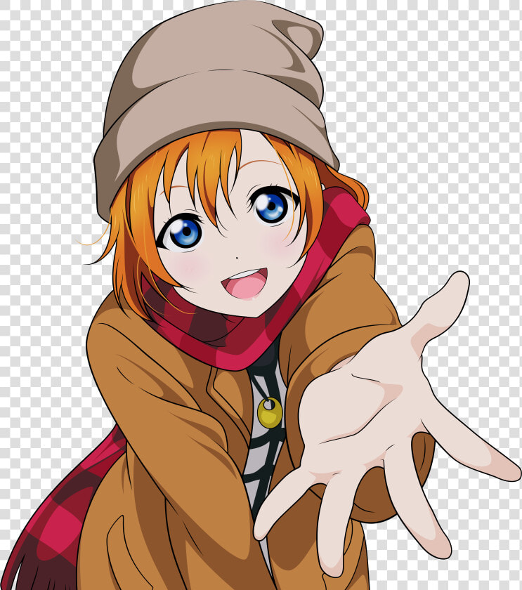 Love Live Honoka Winter  HD Png DownloadTransparent PNG