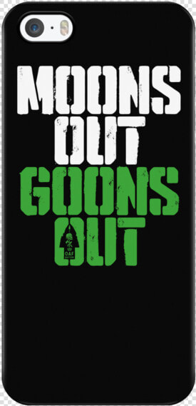 Moons Out Goons Out V2   Mobile Phone Case  HD Png DownloadTransparent PNG