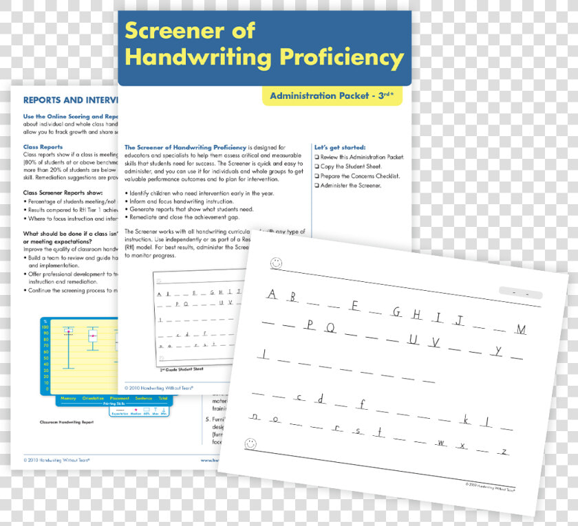 Tears Handwriting Without Proficiency Without Screener   Learning Without Tears Handwriting Screener  HD Png DownloadTransparent PNG