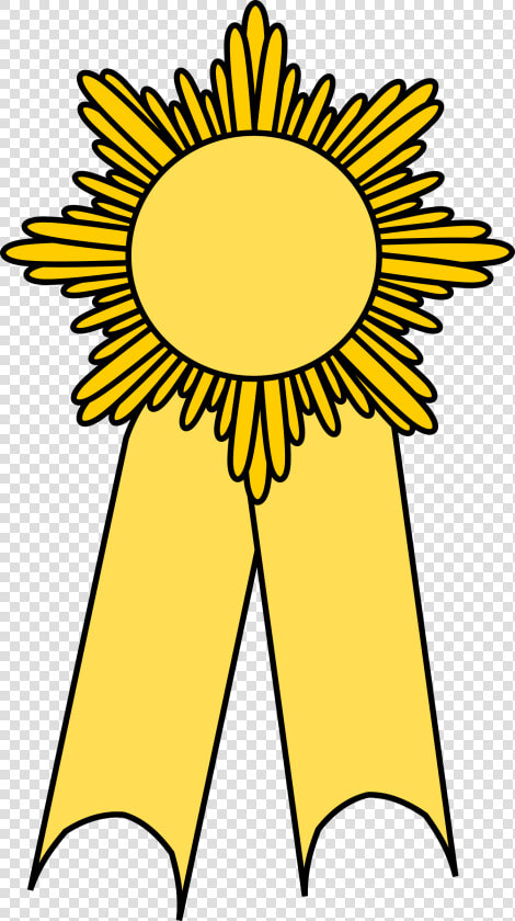 Prize Ribbon Gold Clip Arts   Girl Scout Gold Award Clipart  HD Png DownloadTransparent PNG