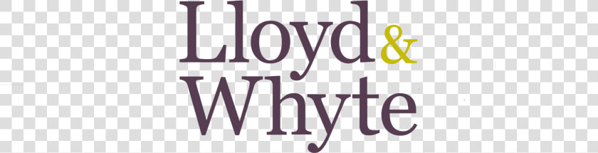 Lloyd  amp  Whyte  HD Png DownloadTransparent PNG