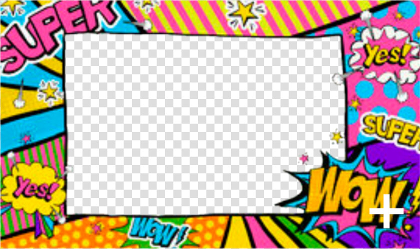 Retro Pop Art Background   Png Download   Pop Art Photo Frames  Transparent PngTransparent PNG