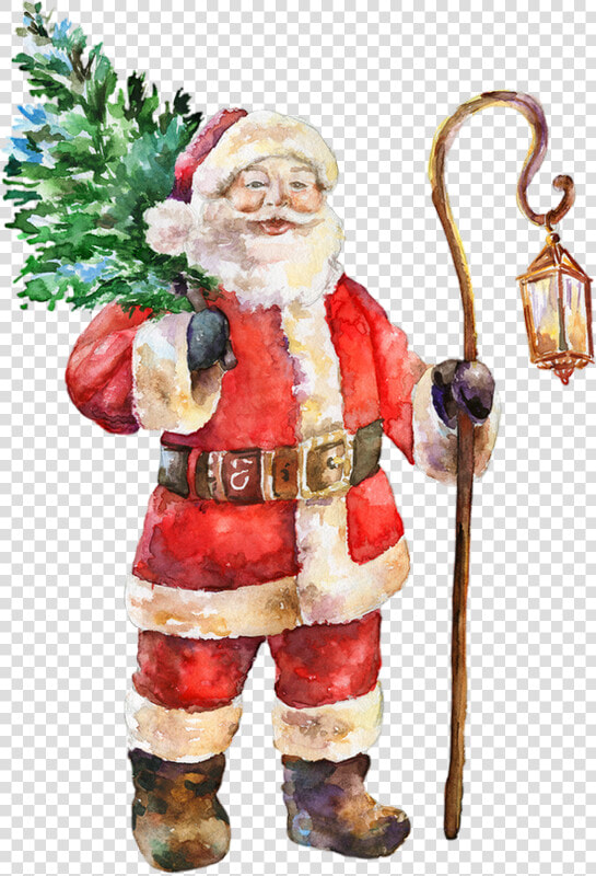 Tube Père Noël   Clip Art  HD Png DownloadTransparent PNG