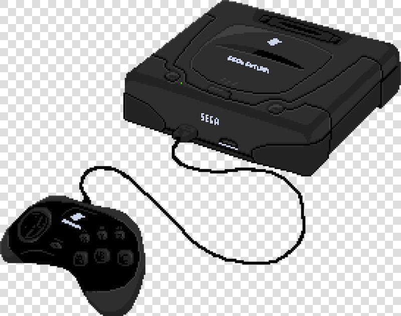 Sega Saturn Png   Sega Saturn Console Art  Transparent PngTransparent PNG