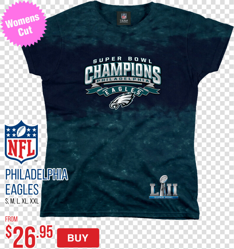 Philadelphia Eagles Super Bowl Womens Shirts   Nfl  HD Png DownloadTransparent PNG