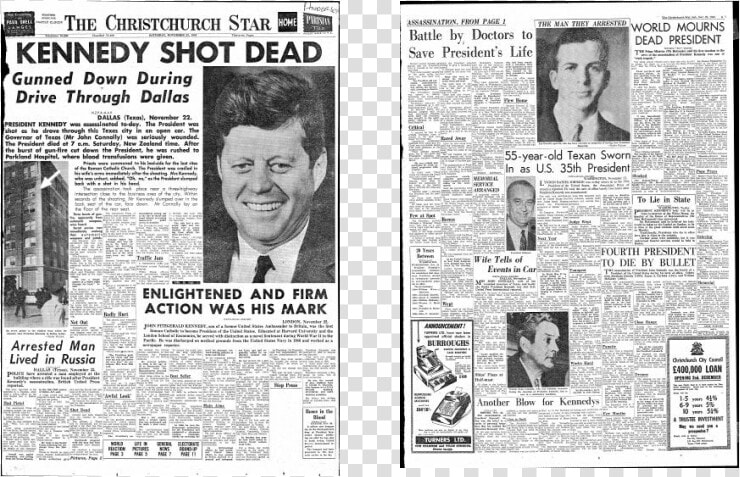 Picture   New Zealand Jfk Assassination  HD Png DownloadTransparent PNG