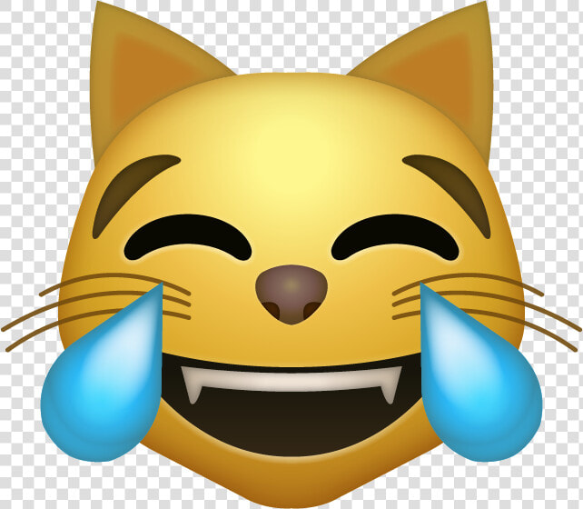 Transparent Laughter Clipart   Laughing Cat Emoji  HD Png DownloadTransparent PNG