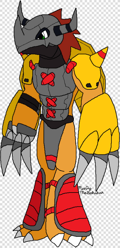 Wargreymon   Cartoon  HD Png DownloadTransparent PNG