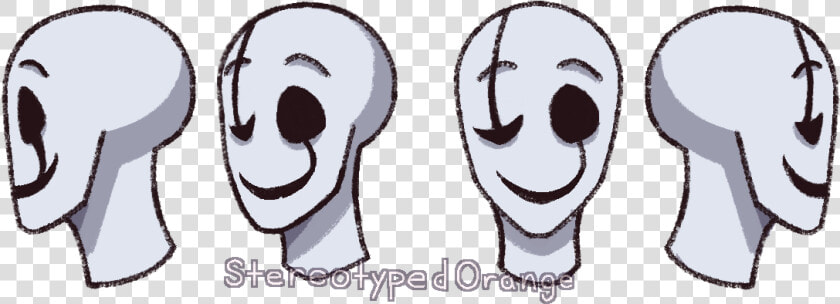 Gaster Head Ref   Cartoon  HD Png DownloadTransparent PNG