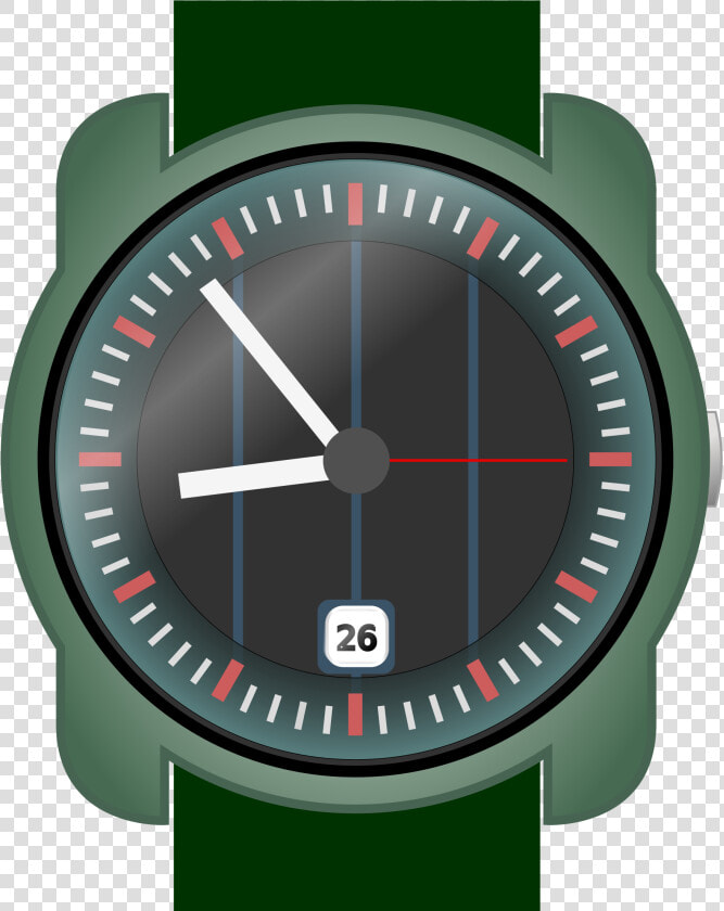 Analog Wrist watch Clip Arts   Wrist Watch Clip Art  HD Png DownloadTransparent PNG